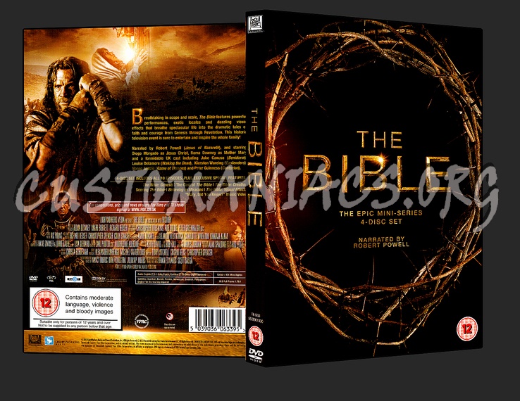 The Bible - Epic Mini Series dvd cover