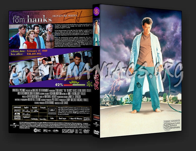The 'Burbs dvd cover