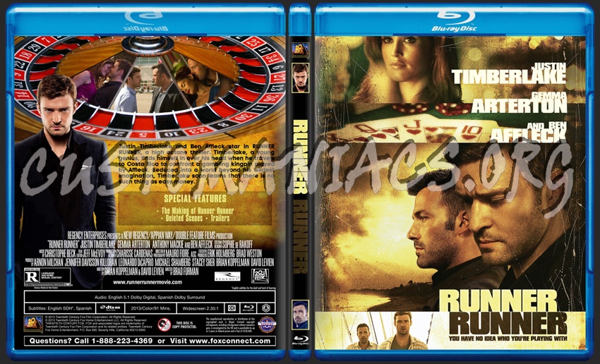 Runner Runner dvd cover