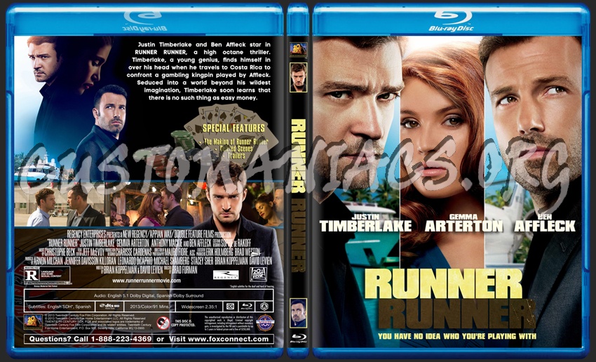 Runner Runner dvd cover