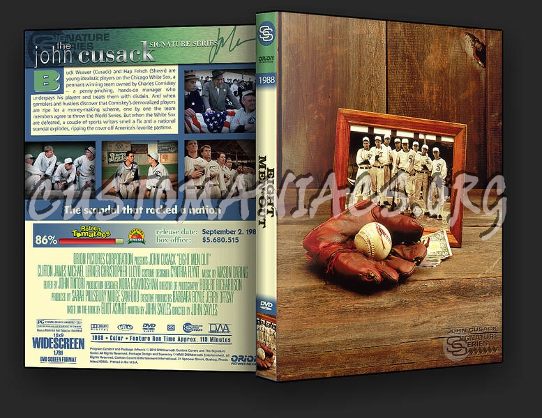 Eight Men Out dvd cover