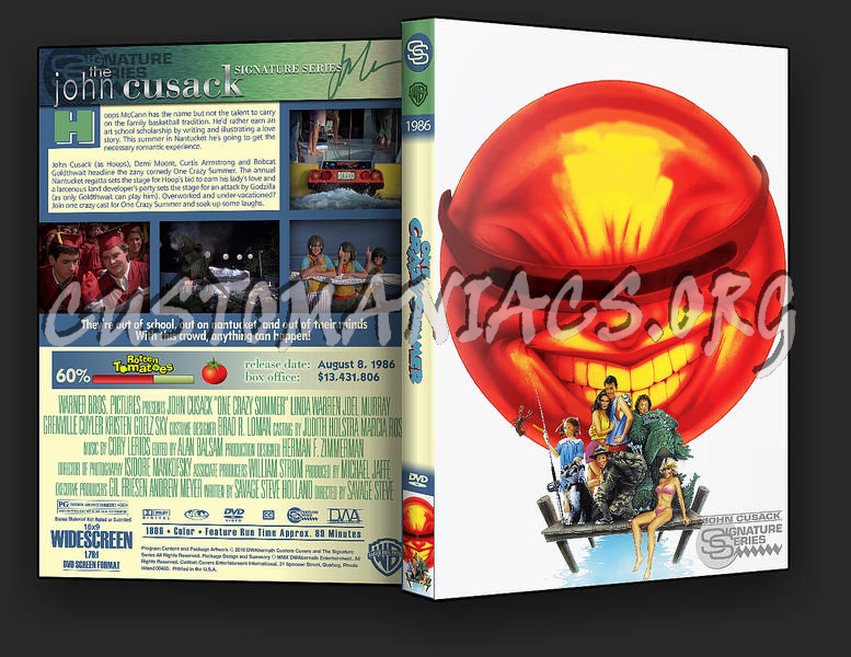 One Crazy Summer dvd cover