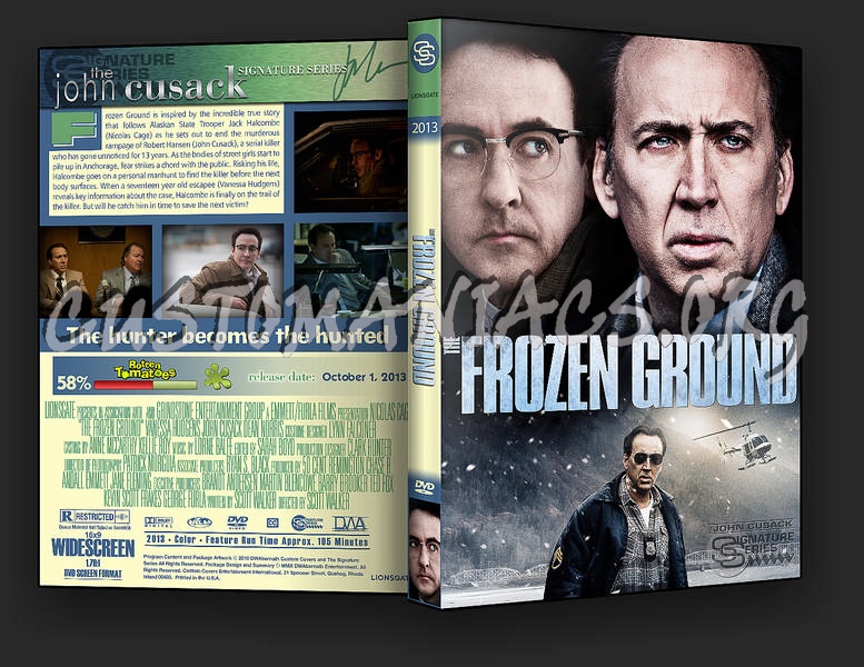 The Frozen Ground dvd cover