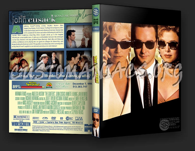 The Grifters dvd cover