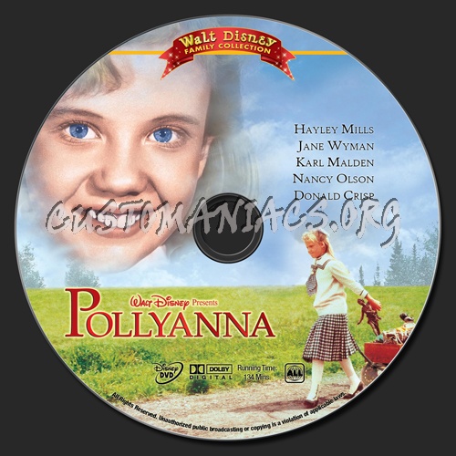 Pollyanna dvd label