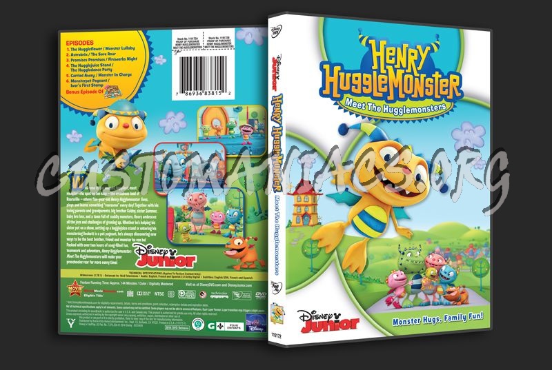 Henry HuggleMonster Meet the Hugglemonsters dvd cover