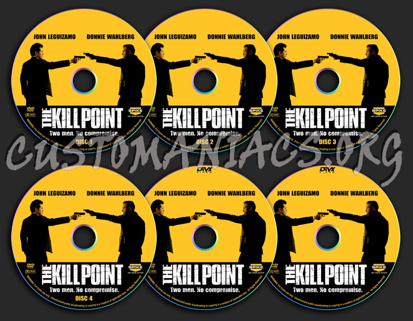 Kill Point - Season 1 dvd label