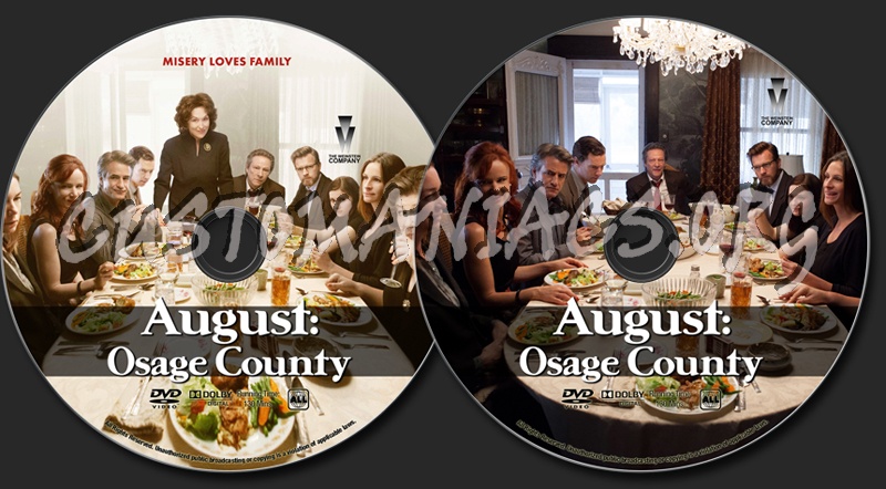 August: Osage County dvd label
