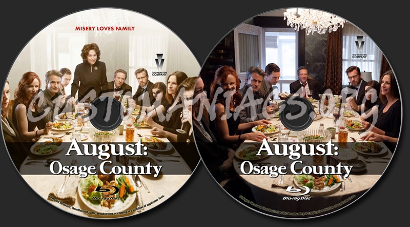 August: Osage County blu-ray label