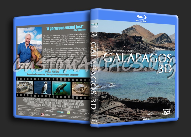 David Attenborough's Galapagos dvd cover