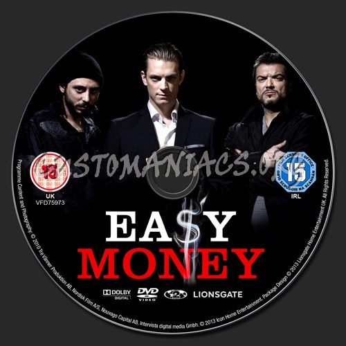 Easy Money dvd label