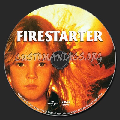 Firestarter dvd label