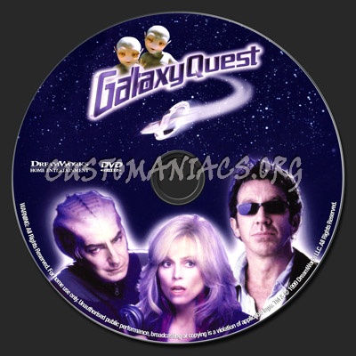 Galaxy Quest dvd label