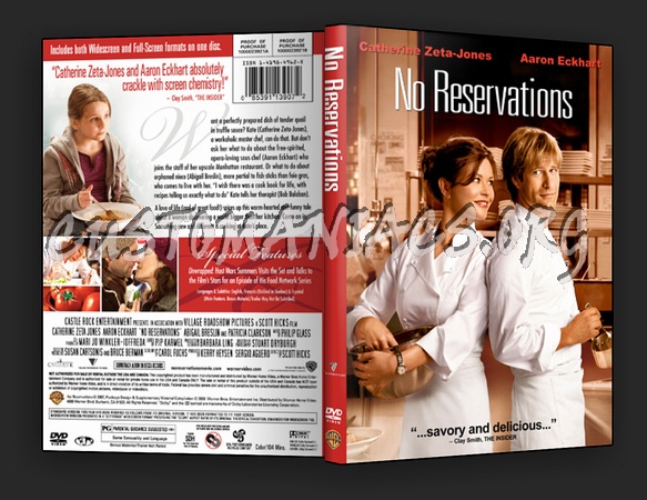 No Reservations dvd cover