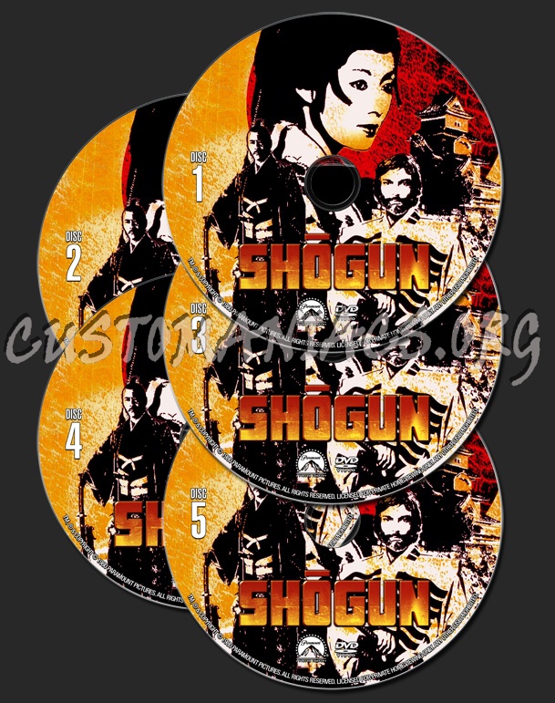 Shogun dvd label