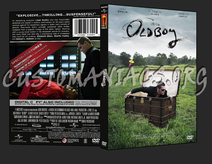 Oldboy (2013) dvd cover