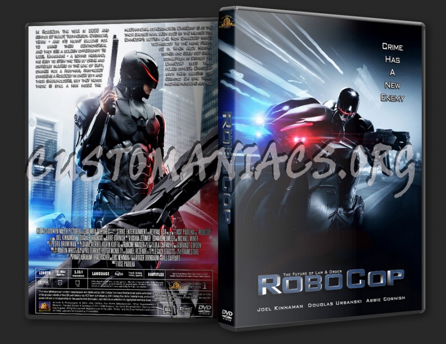 RoboCop (2014) dvd cover