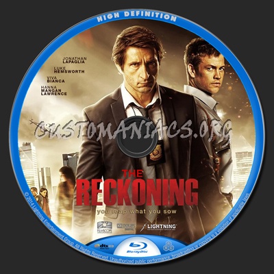 The Reckoning blu-ray label