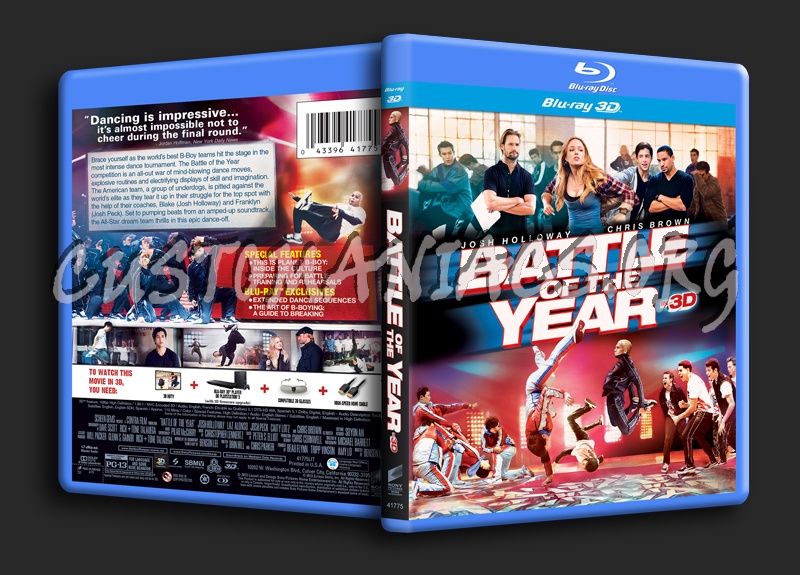 Battle of the Year 3D blu-ray cover