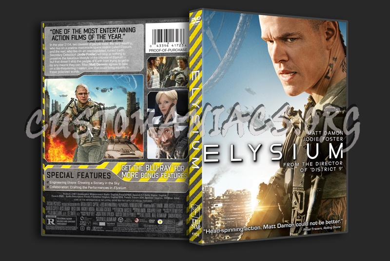 Elysium dvd cover