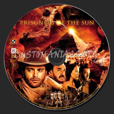 Prisoners of the Sun dvd label