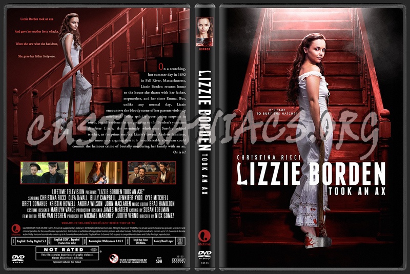 Lizzie Borden Took An Axe dvd cover