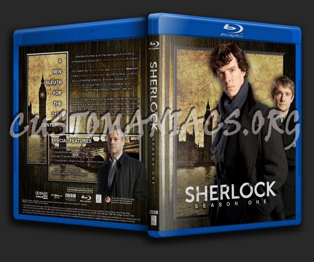 Sherlock - Season 1 blu-ray cover