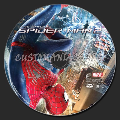 The Amazing Spider-Man 2 dvd label