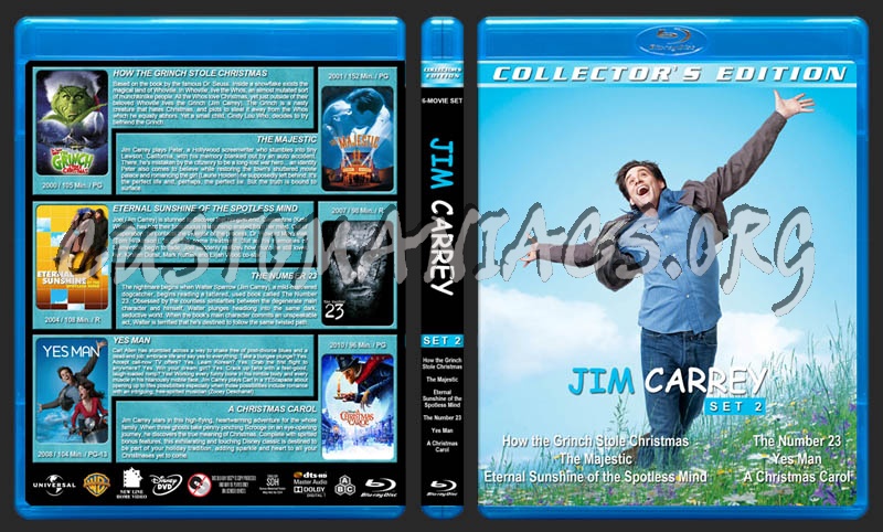Jim Carrey Collection - Set 2 blu-ray cover