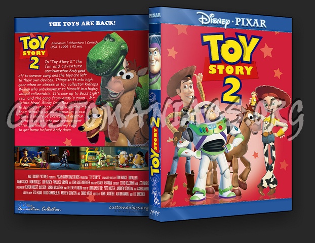 Toy Story 2 - Animation Collection dvd cover
