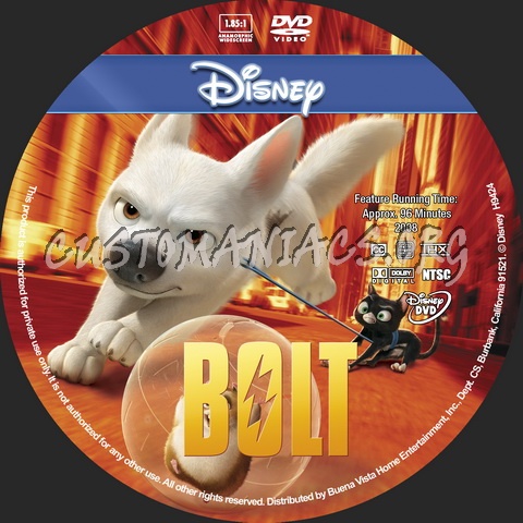 Bolt - Animation Collection dvd cover