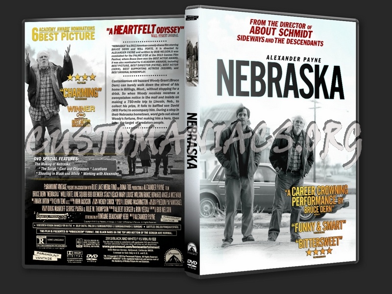 Nebraska (2013) dvd cover