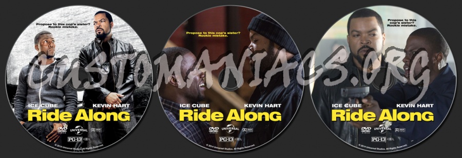 Ride Along dvd label