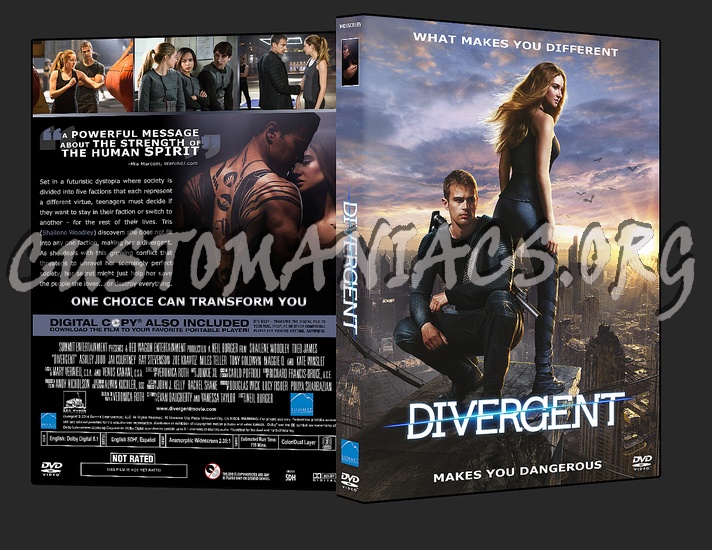 Divergent dvd cover