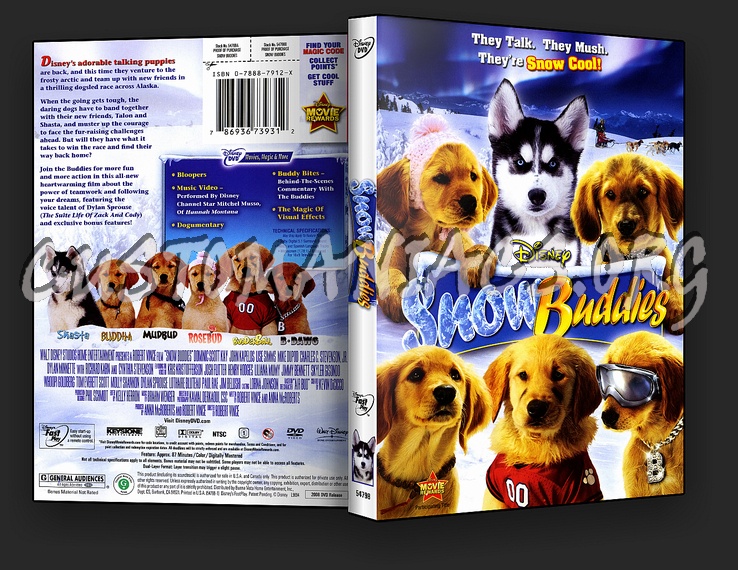 Snow Buddies dvd cover
