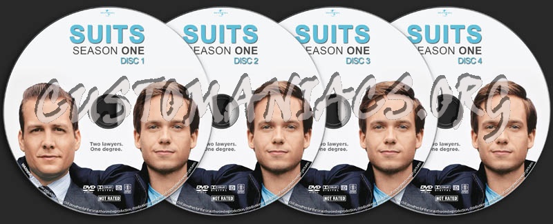 Suits - Season 1 dvd label