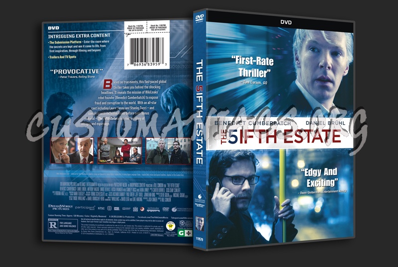 The Fifth Estate dvd cover
