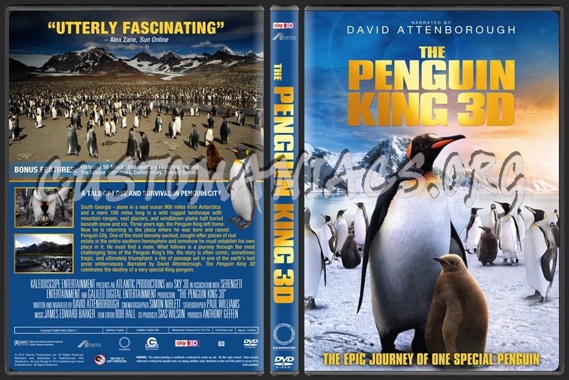 The Penguin King 3D dvd cover