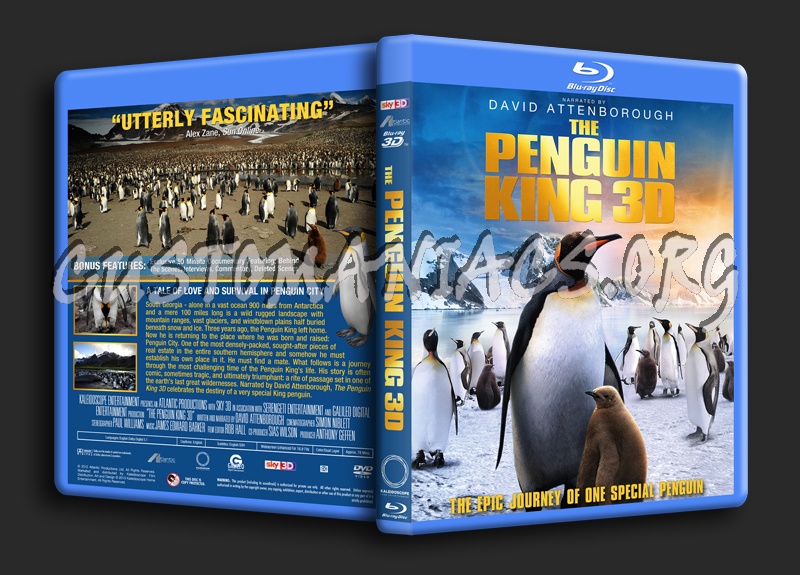 The Penguin King 3D dvd cover