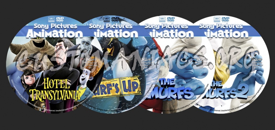Sony Picture Animation dvd cover