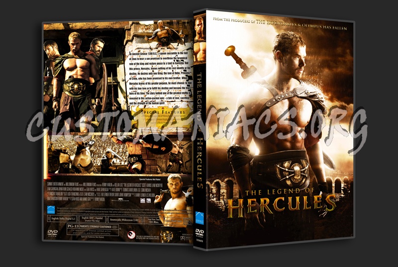 The Legend of Hercules dvd cover