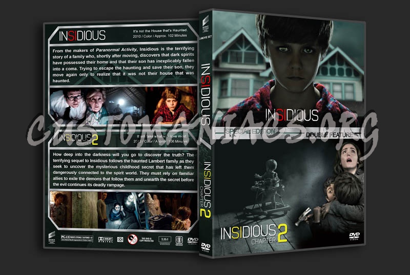 Insidious Double Feature dvd cover