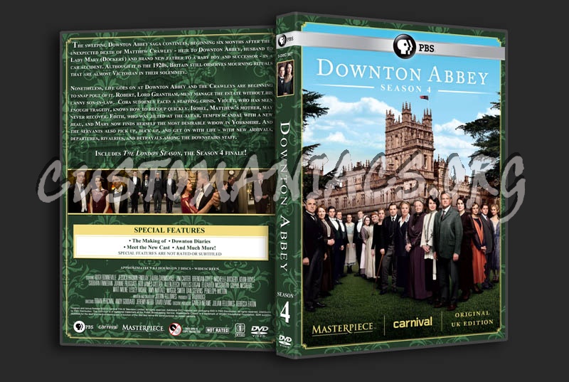 Downton Abbey - Season 4 dvd cover