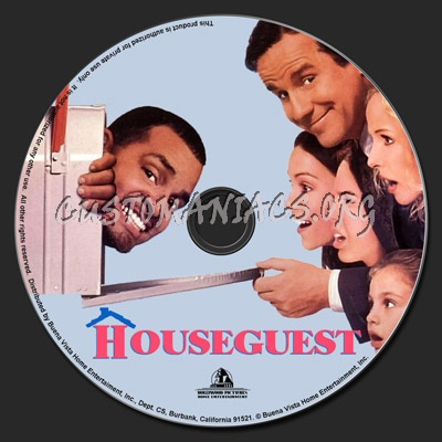 Houseguest dvd label