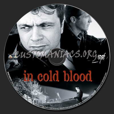 In Cold Blood dvd label