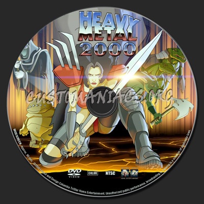 Heavy Metal 2000 dvd label