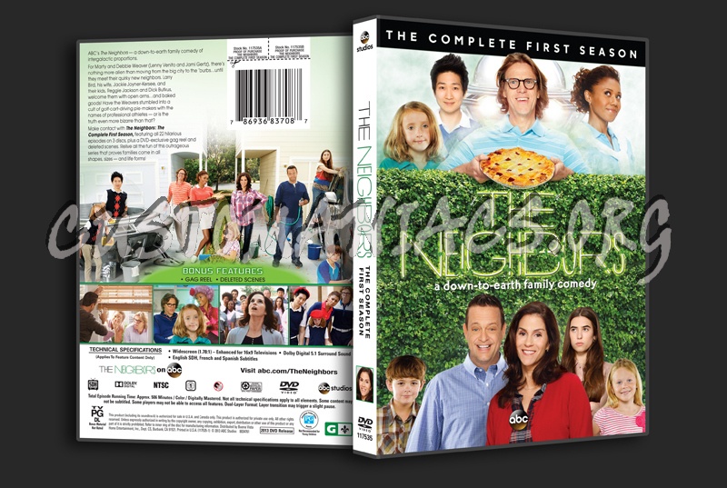 The Neighbors Season 1 dvd cover