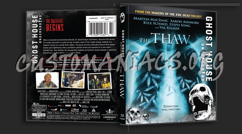 The Thaw blu-ray cover