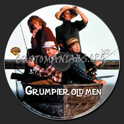 Grumpier Old Men dvd label