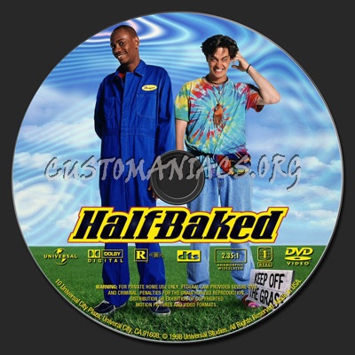 Half-Baked dvd label